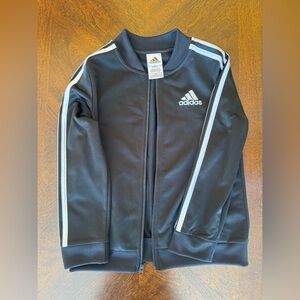 Adidas Black Zip-Up Jacket